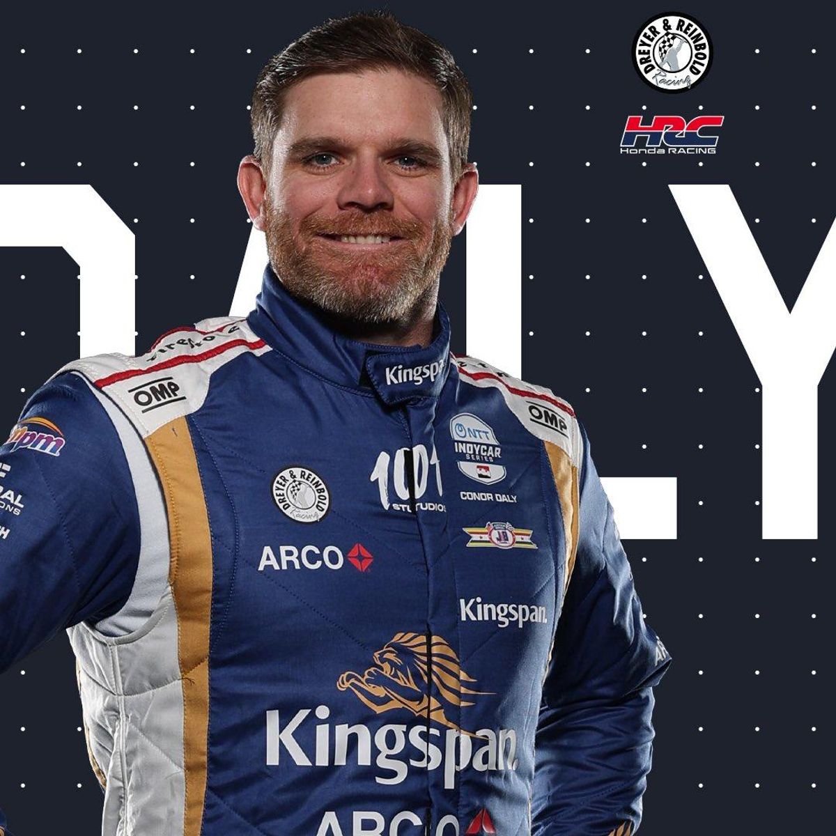 Conor Daly has signed a multi-year deal to drive for Dreyer & Reinbold Racing in the IndyCar Series