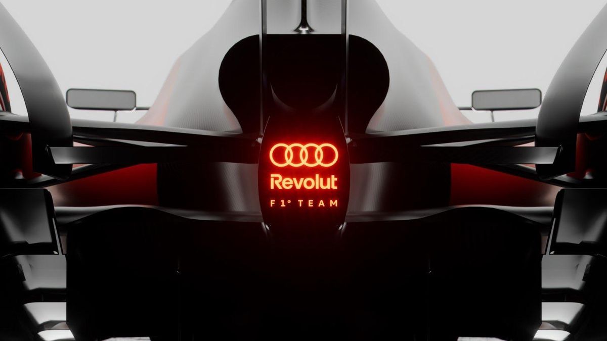 Audi will rebrand from Sauber to Audi Revolut F1 Team as it joins the grid for 2026.