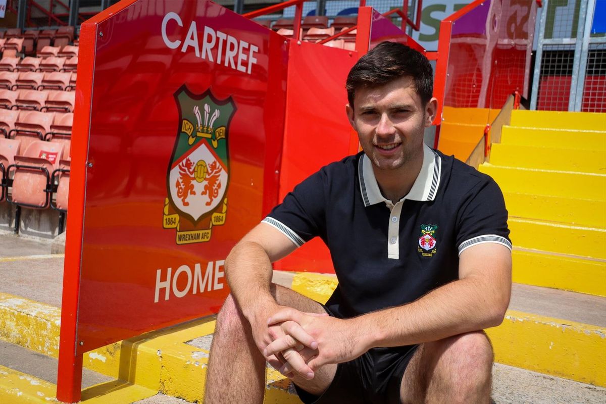 Wrexham AFC announced Tom O'Connor has signed a three-year contract through the end of the 2026-27 season.