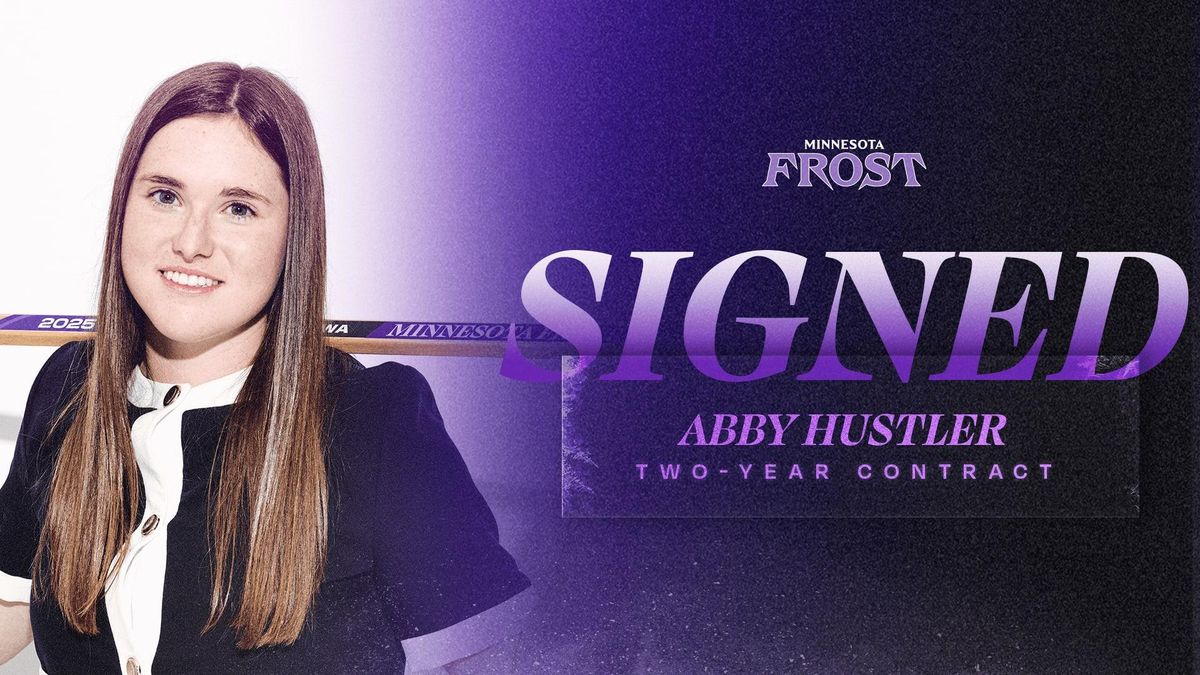 The Minnesota Frost have signed rookie forward to a two-year contract.