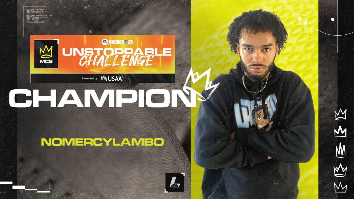 NoMercyLambo won his first MCS title at the Unstoppable Challenge, taking home the $50,000 top prize.