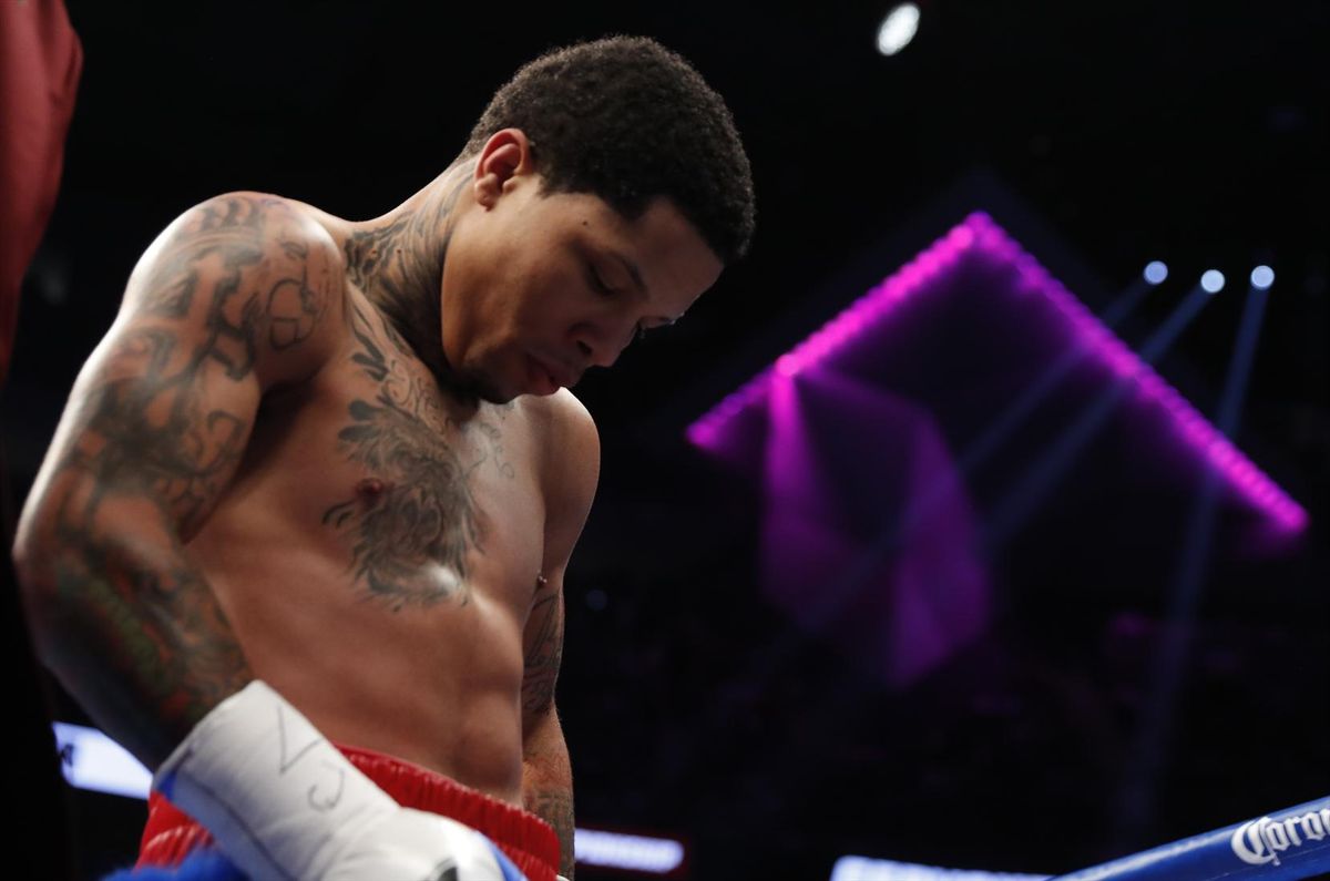 Boxing - Gervonta Davis v Francisco Fonseca - IBF World Super Featherweight Title - Las Vegas, USA - August 26, 2017 Gervonta Davis during the fight.