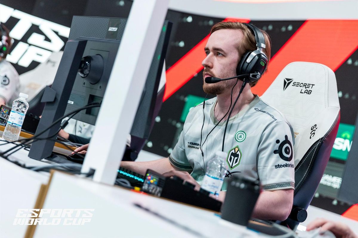 Quinn "Quinn" Callahan competes at the 2025 Esports World Cup for Gaimin Gladiators.