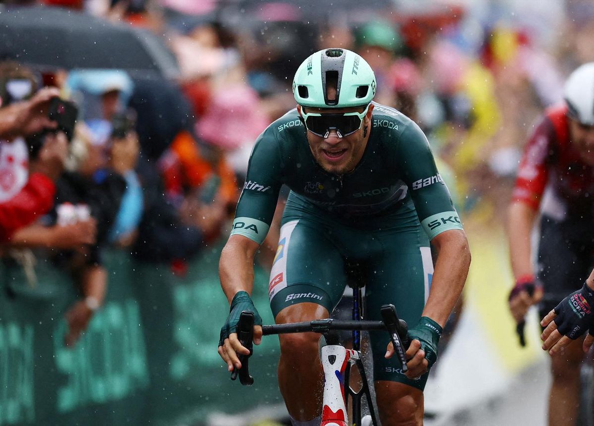 Trek's Jonathan Milan wins stage 17 - Cycling - Tour de France - Stage 17 - Bollene to Valence - Bollene, France - July 23, 2025 Lidl -