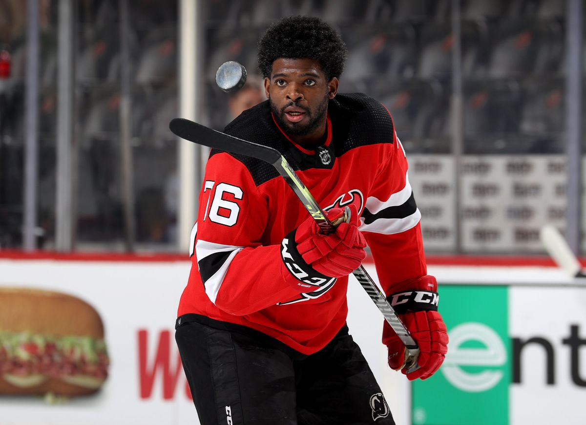 P.K. Subban retired from the NHL after 13 years. He's pictured here during his tenure with the New Jersey Devils.