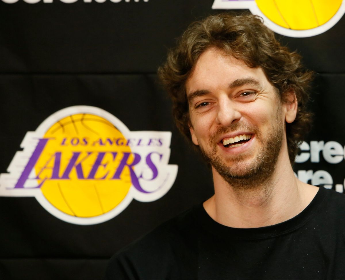 Pau Gasol, Lakers legend (seriously)