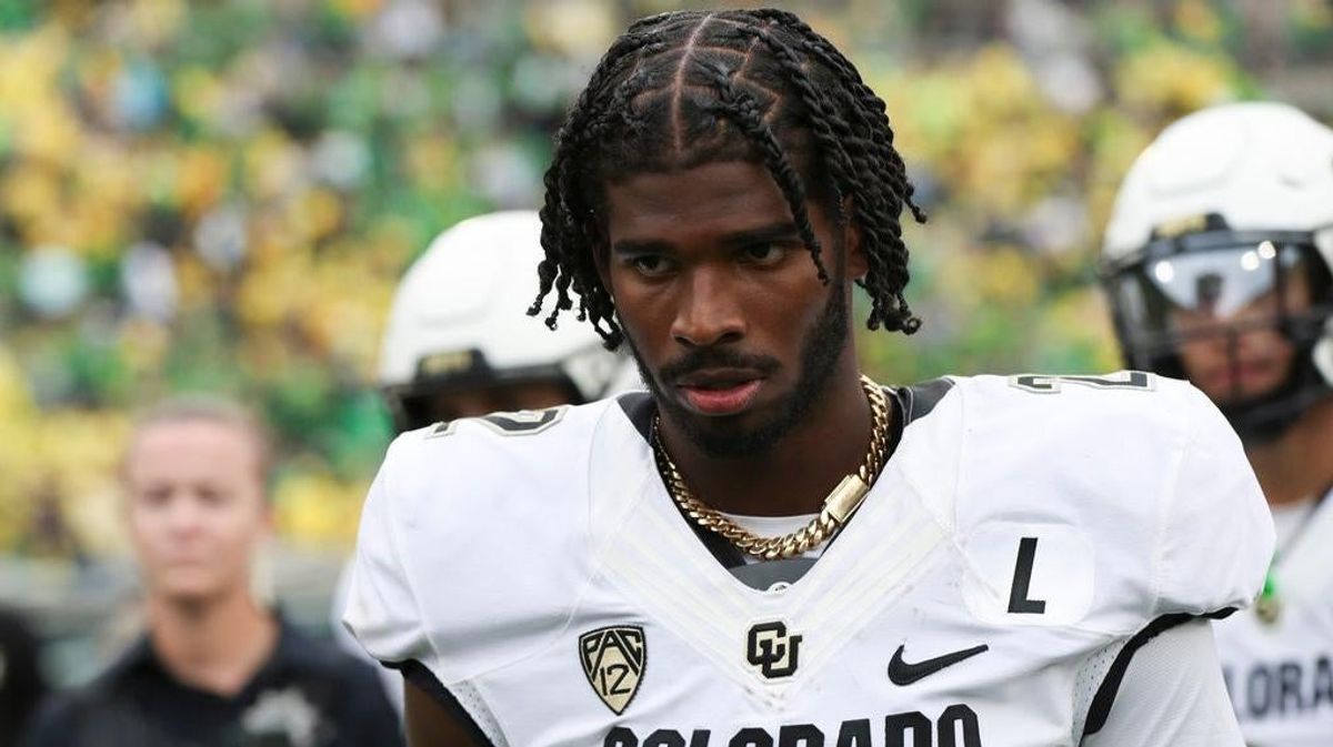 Shedeur Sanders and Colorado lost — big — to Oregon.
