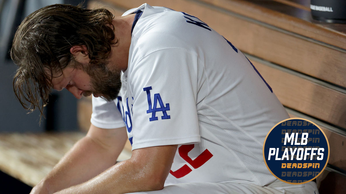 Clayton Kershaw, looking defeated