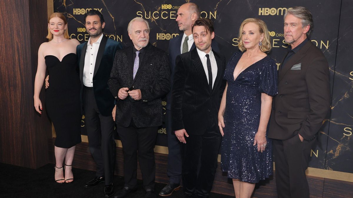 The cast of HBO’s Succession.