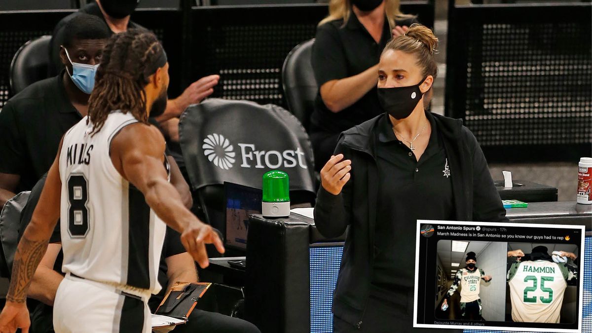 In a week where the women’s game has been mired in disrespect, the Spurs honored some of the greats , including  one of their own.