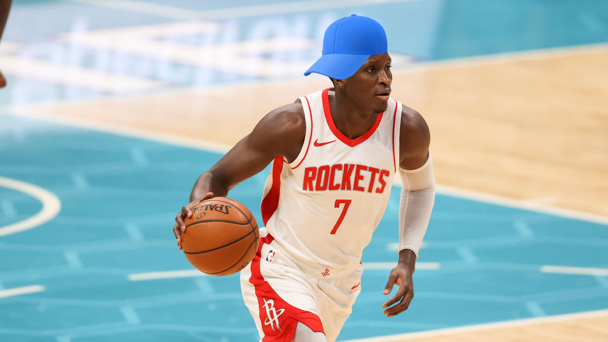 Victor Oladipo wasn’t having it with MSN, so he busted out the emoji most often used to point out lies and exaggerations — the blue cap.