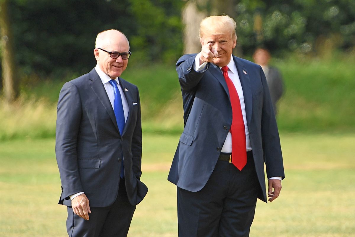 Jets owners Woody Johnson is under investigation for allegations of racist and sexist comments he’s made as Donald Trump’s ambassador to the U.K.