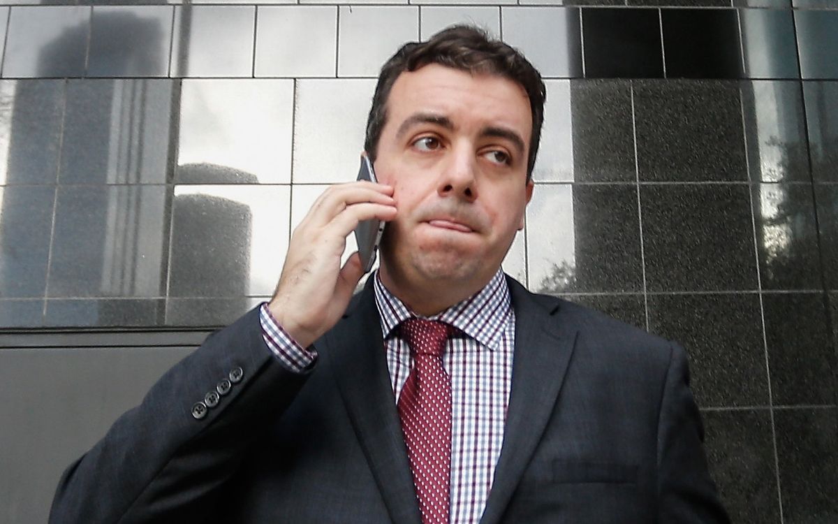 Former Cardinals scouting director Chris Correa has been sentenced to 46 months in prison. Photo: Bob Levey/ [object Object]
