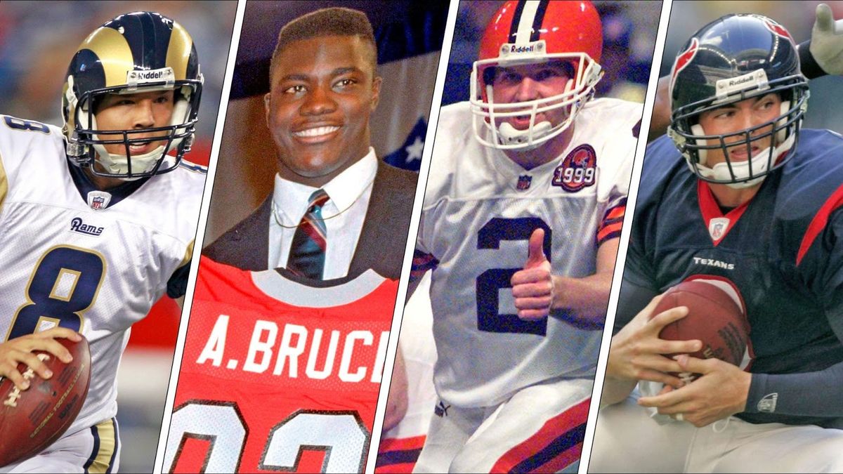 Let’s step into the way-back machine and remember some truly terrible number one picks!