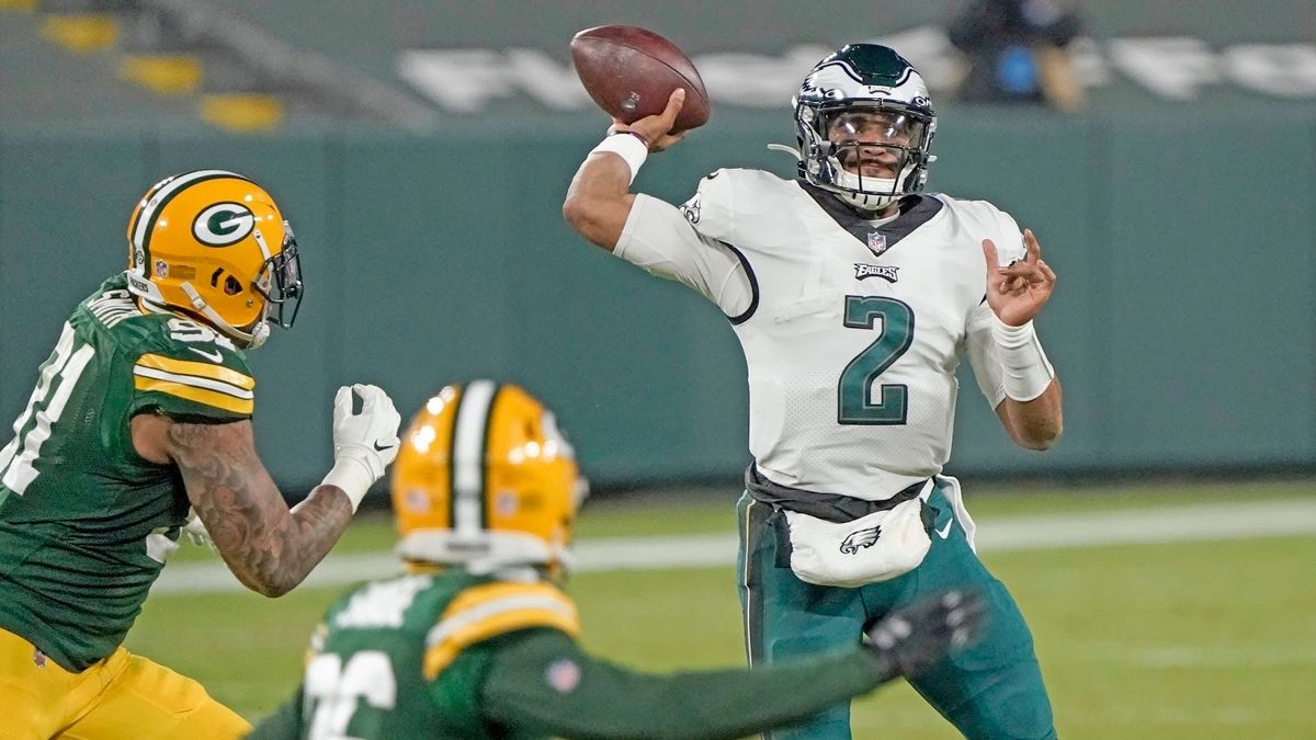 Jalen Hurts deserved to start for the Eagles.