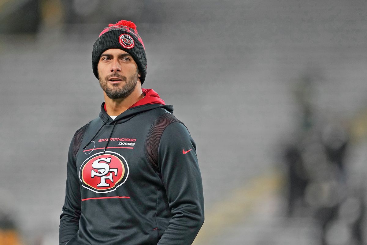 It seems likely that Jimmy G will have a new home next season, but he hasn’t been moved yet.