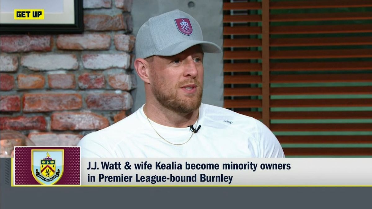 J.J. Watt talked to Mike Greenberg on  Get Up  about his stake in EPL-bound Burnley