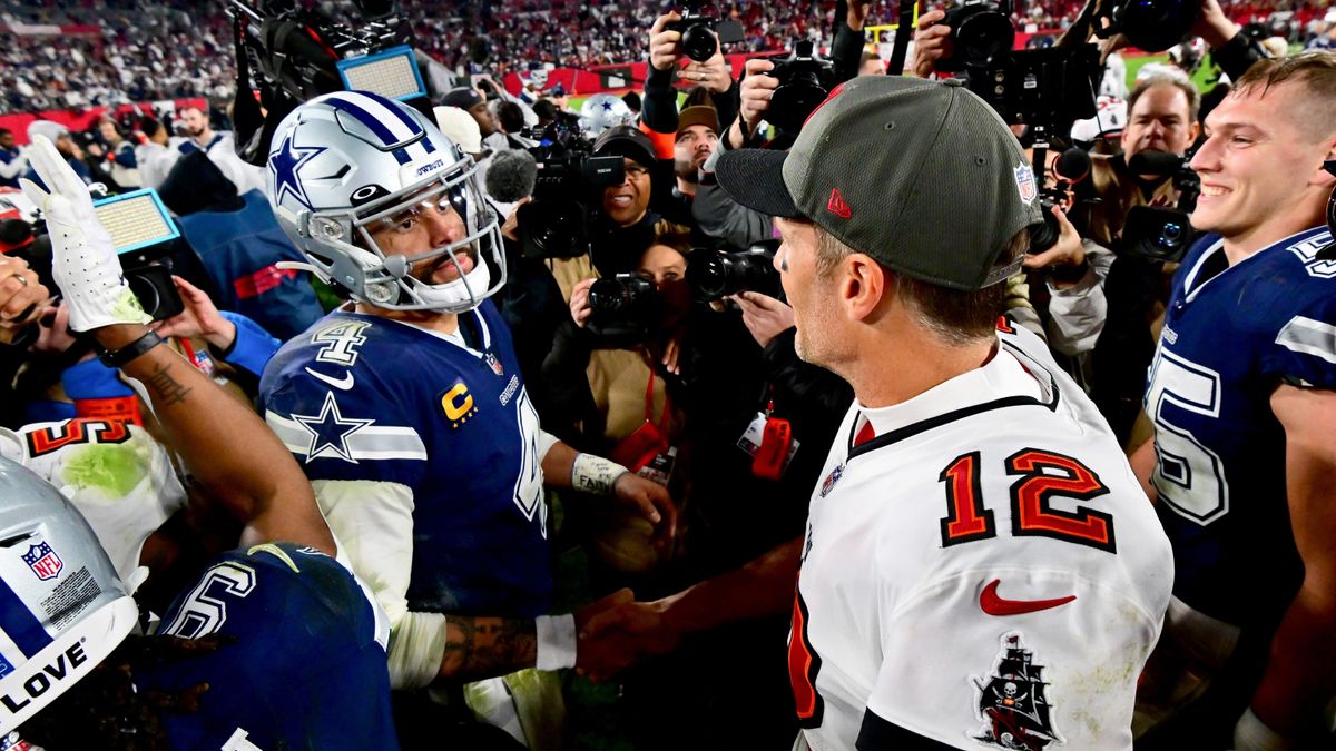 Dak Prescott and Tom Brady
