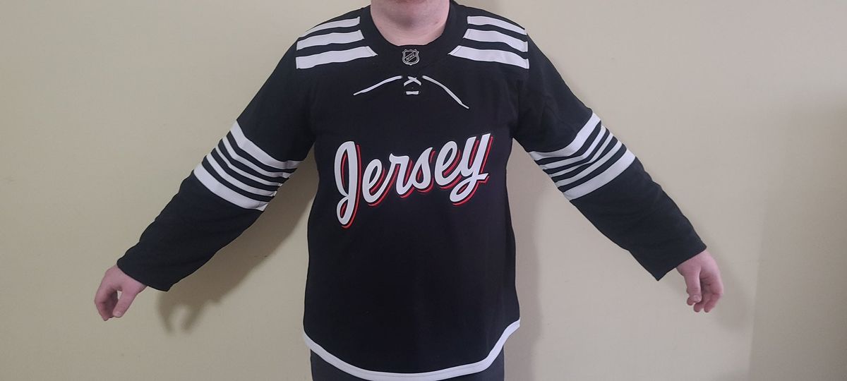 No, really, this is the Devils’ new alternate jersey. We think.