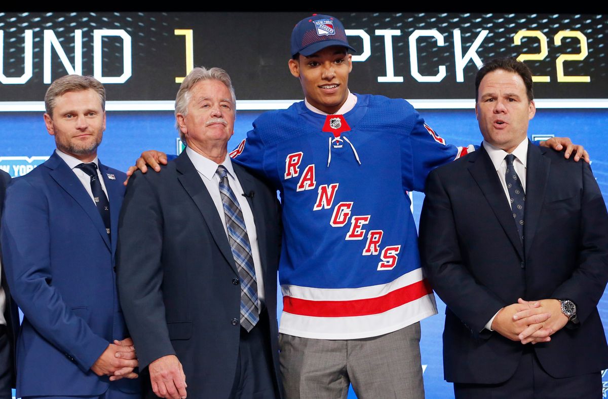 K’Andre Miller, first-round pick of the New York Rangers in 2018, was called the n-word on a Zoom call.