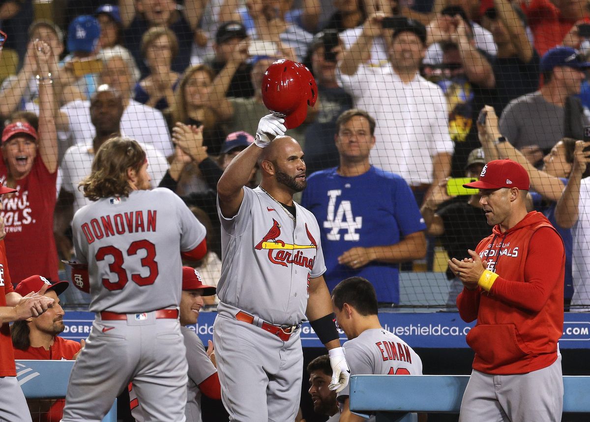 Albert Pujols has been one of the hottest hitters in baseball the second half of the season.