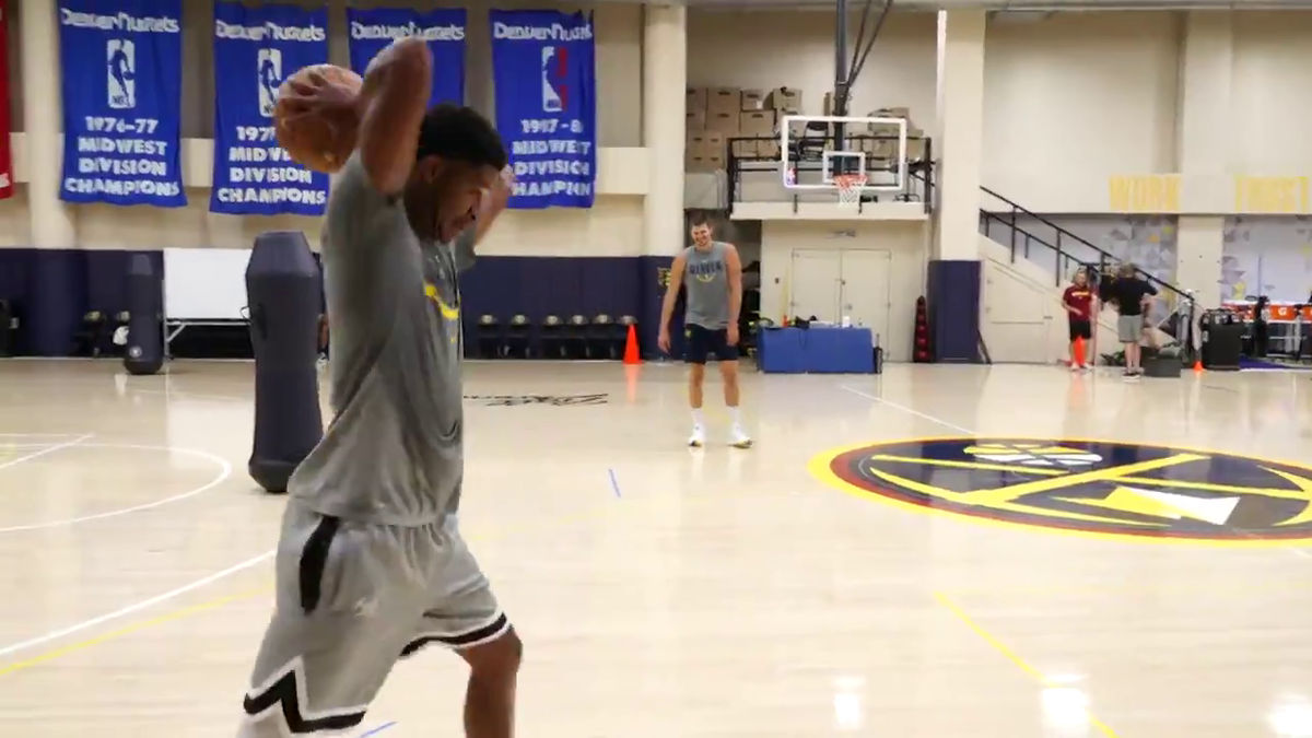 Welcome to PJ Dozier’s  Nikola Jokić impression.