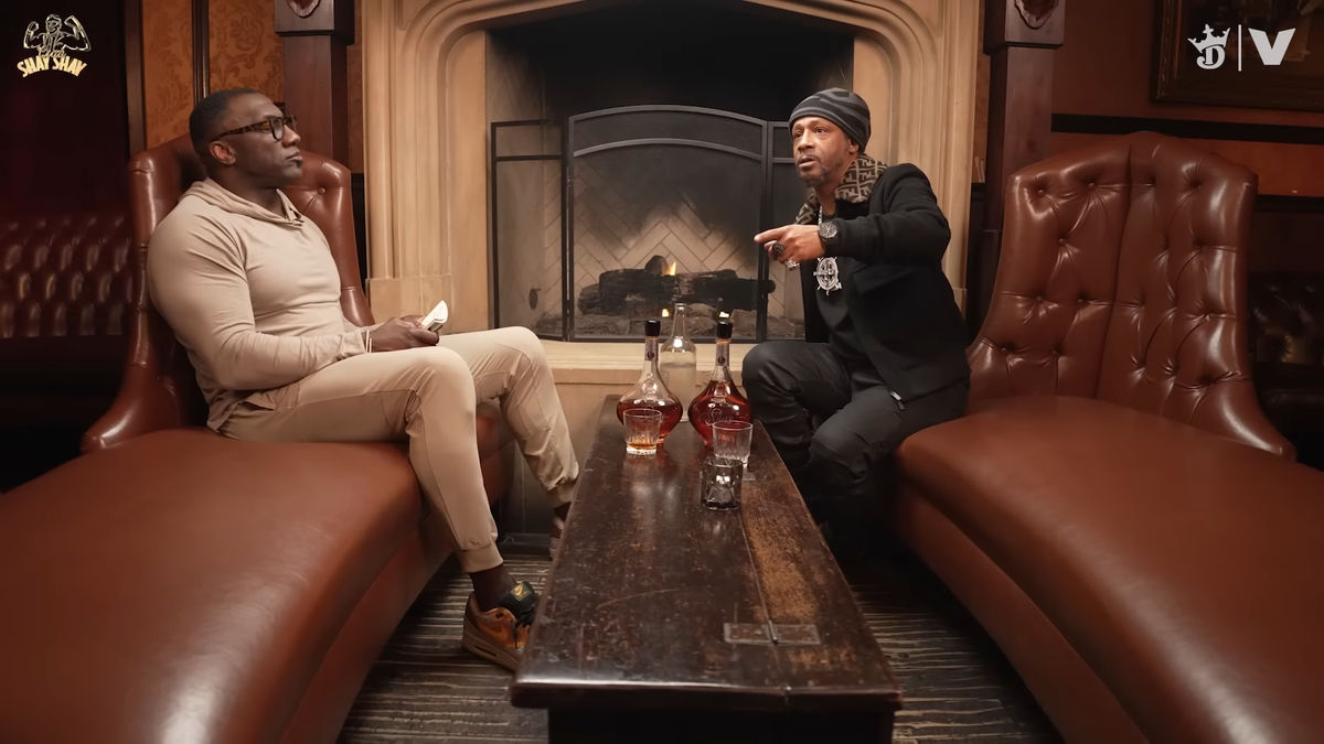 Shannon Sharpe (l.) and Katt Williams