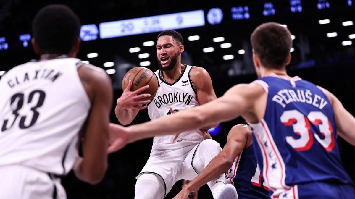 ¡Hay emoción en el rostro de Ben Simmons!
