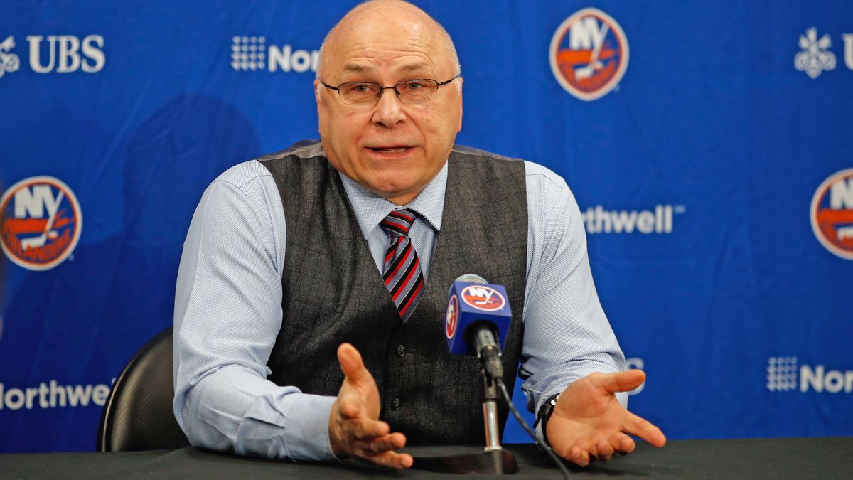 Barry Trotz away yet again.