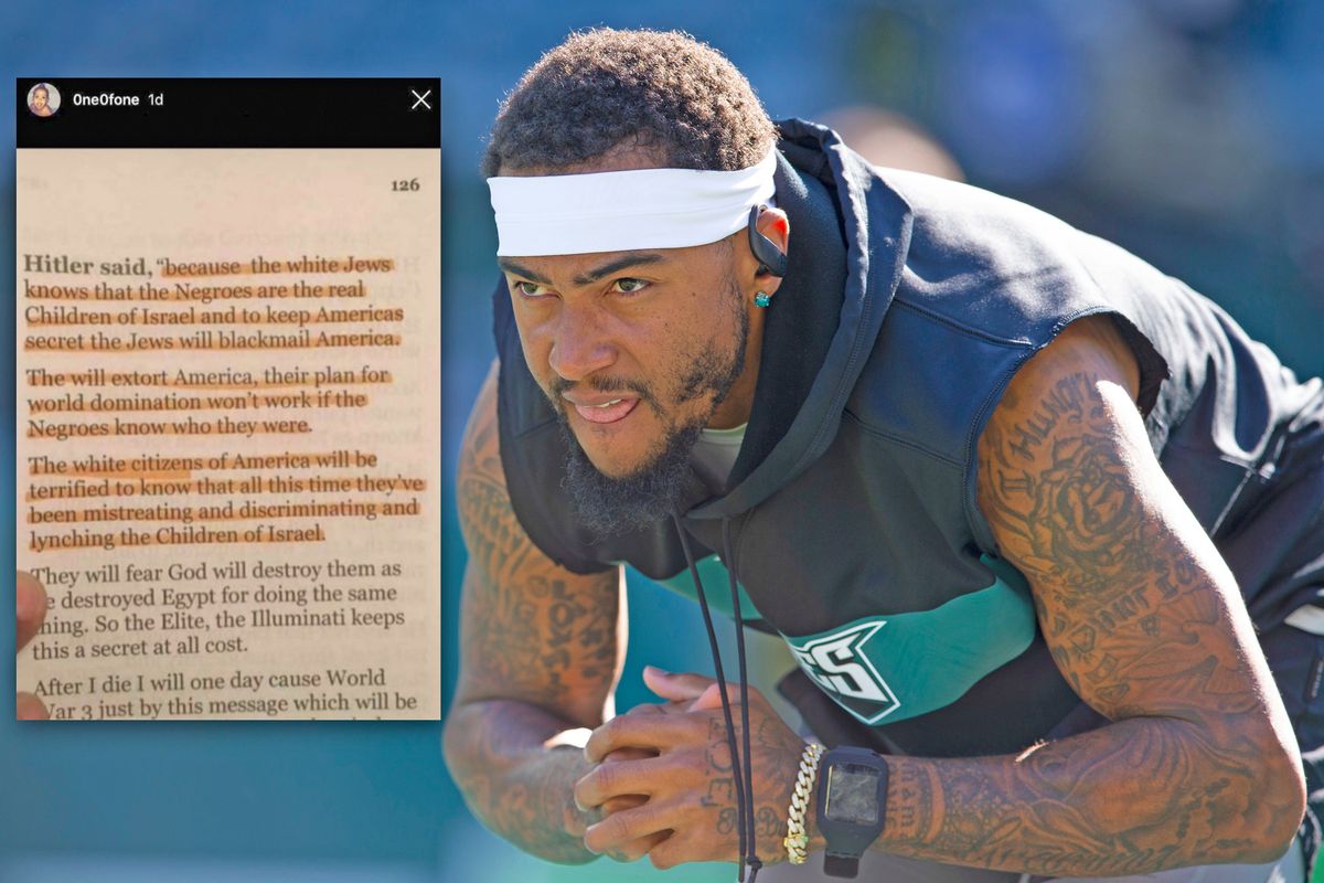 DeSean Jackson faces backlash after posting anti-Semitic messages to Instagram.
