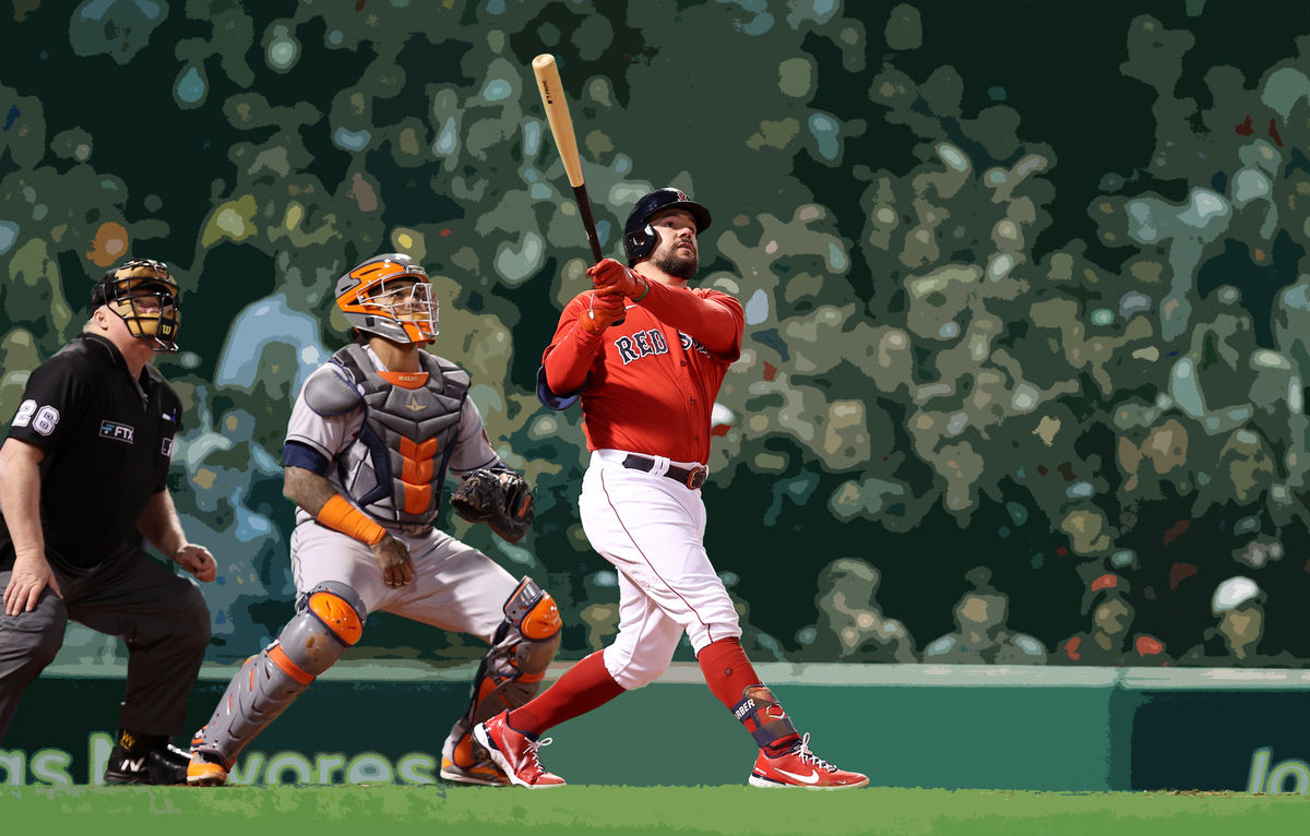 Kyle Schwarber’s grand slam on Monday night put the Red Sox in the record books.