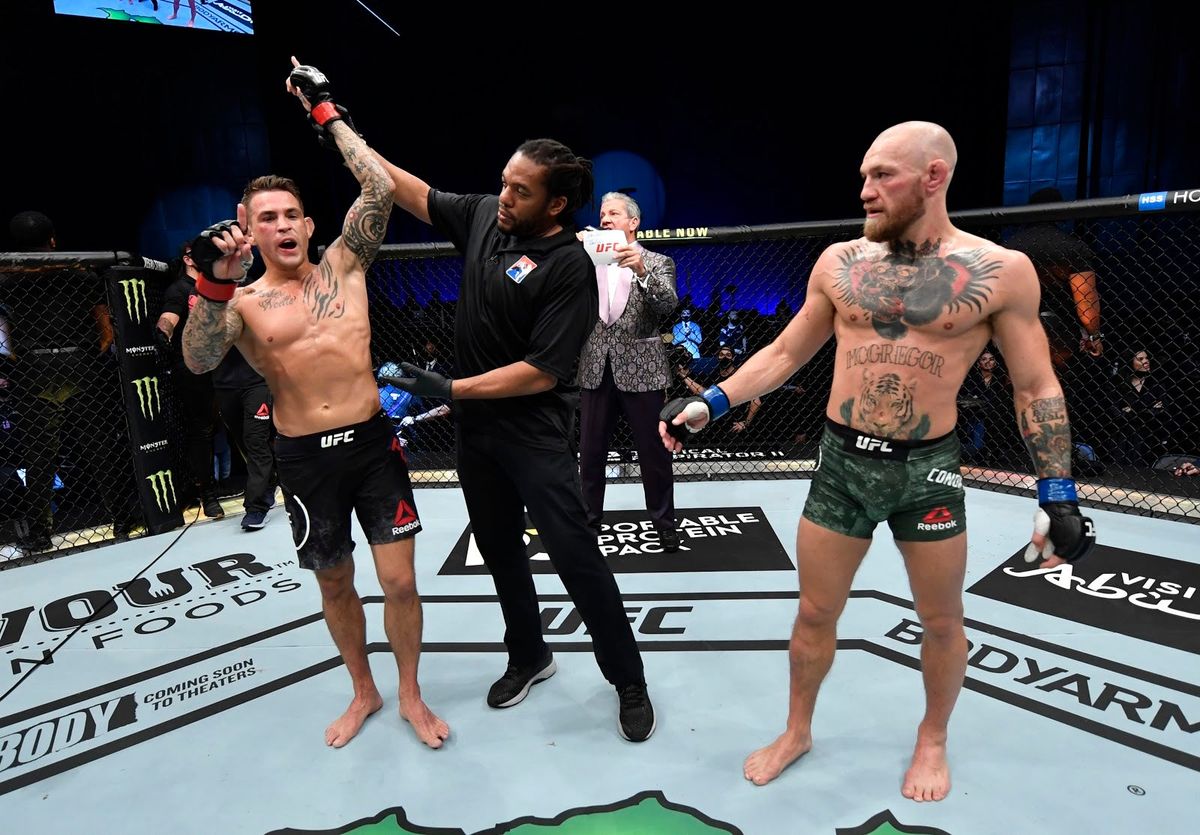 It did not take long for McGregor to go down.