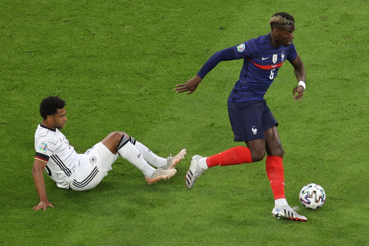 He left a lot of Germany players in the ground in his wake.