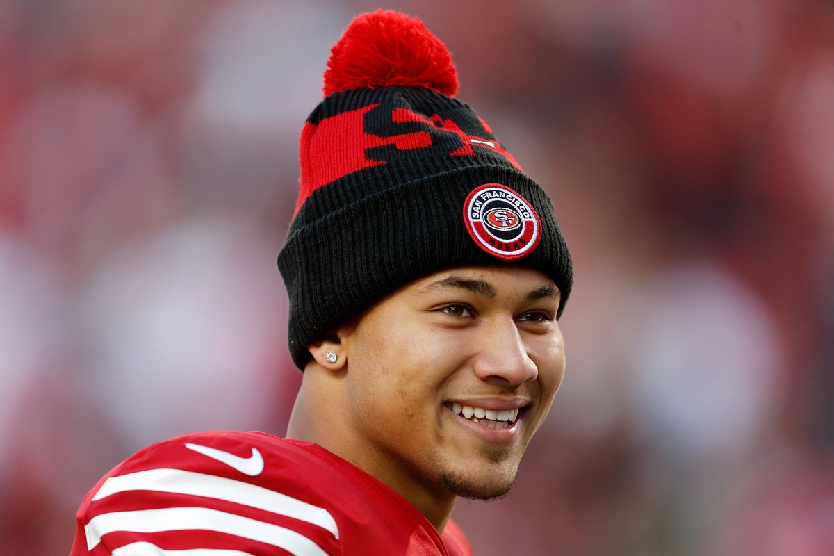 According to Jerry Rice, Trey Lance still needs to work on his short and intermediate throws
