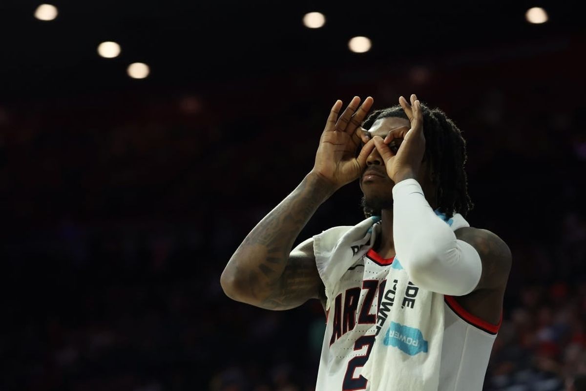 Arizona guard Caleb Love will play a critical role when the Wildcats meet Michigan State.