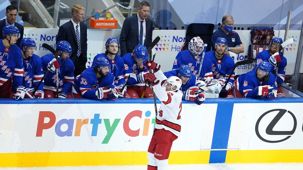 The New York Rangers are taking a long ride home from the hockey bubble.