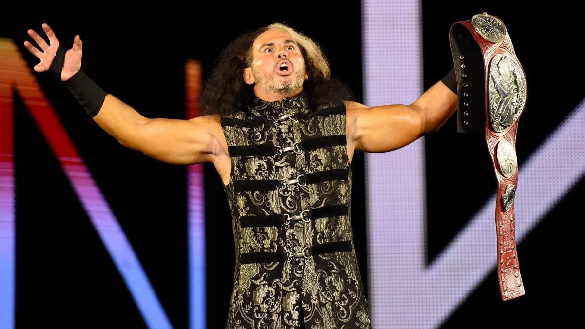 “Woken” Matt Hardy as one half of WWE’s Raw Tag Team Champions.