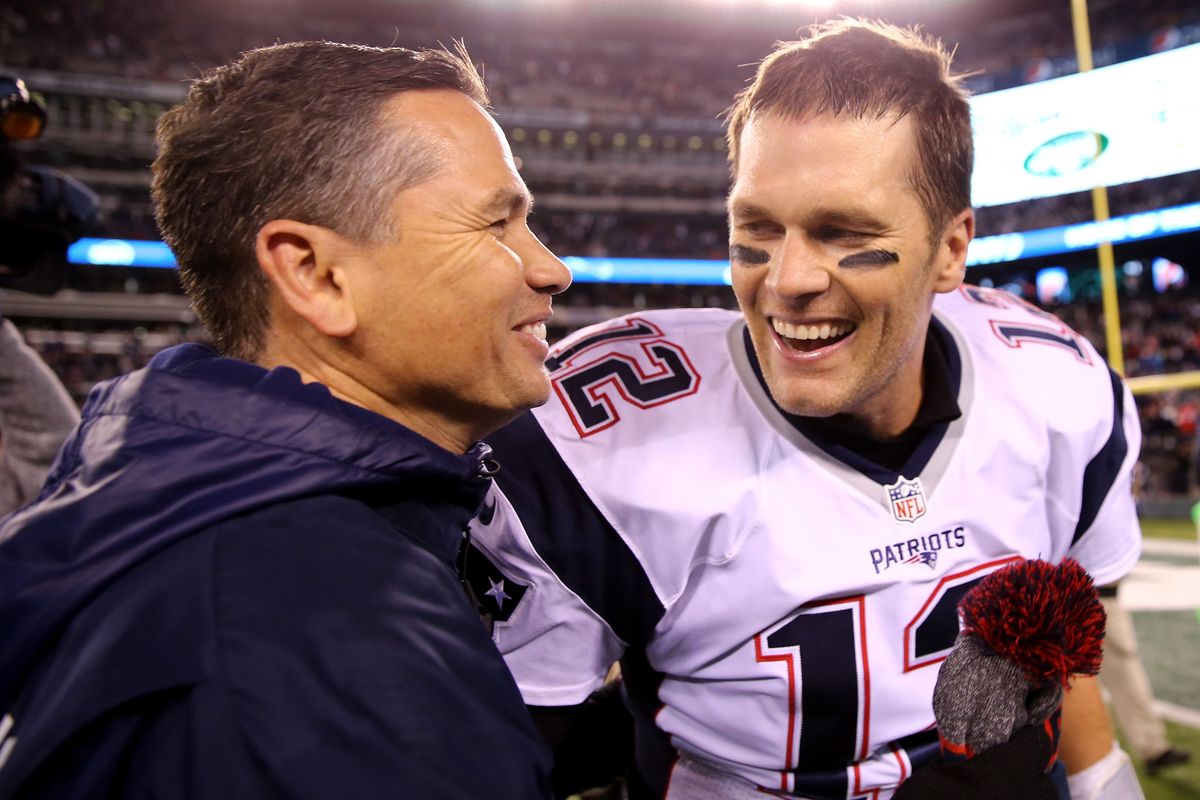 Guerrero and Brady in 2016