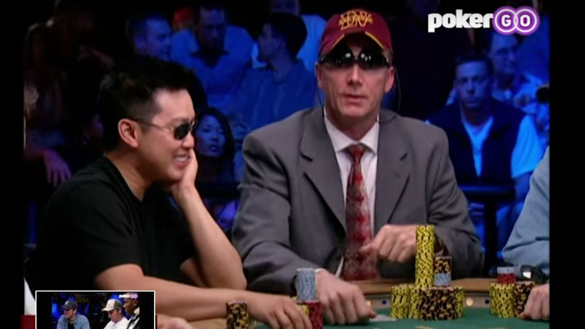 Legendary Dutch player Marcel Luske made a deep run in the 2004 WSOP Main Event.