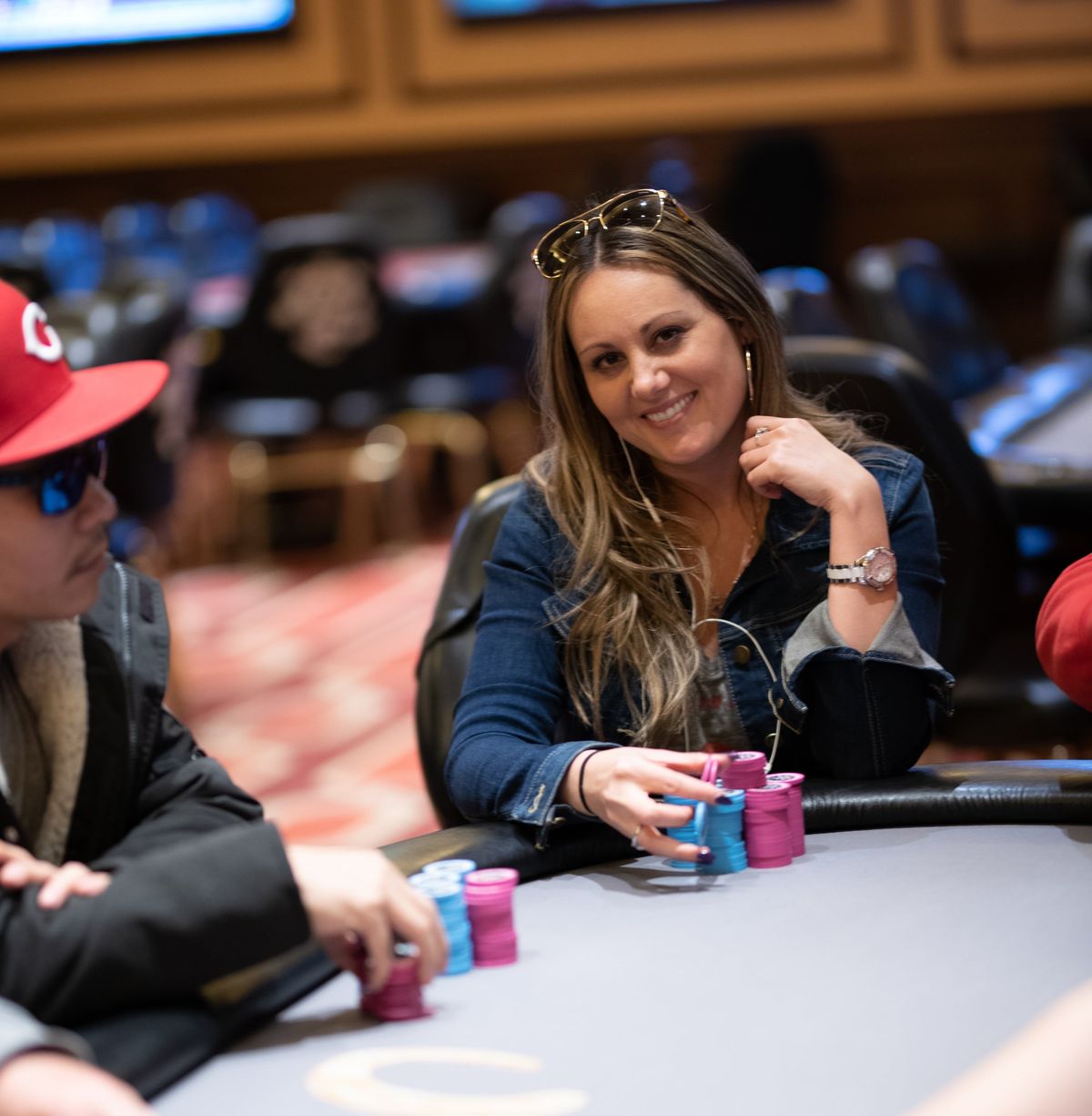 Lexy Gavin was on quite a tear in live poker tournaments before coronavirus shut down the country. Photo courtesy of Lexy Gavin