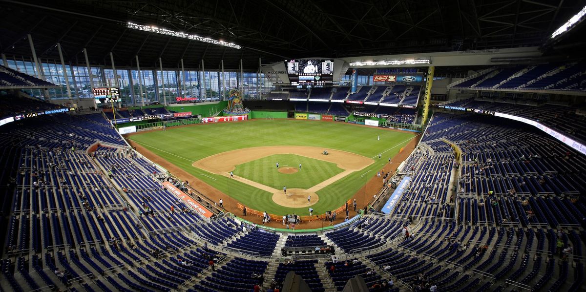 Marlins Park last fall. (Photo credit: Wilfredo Lee/ [object Object] )