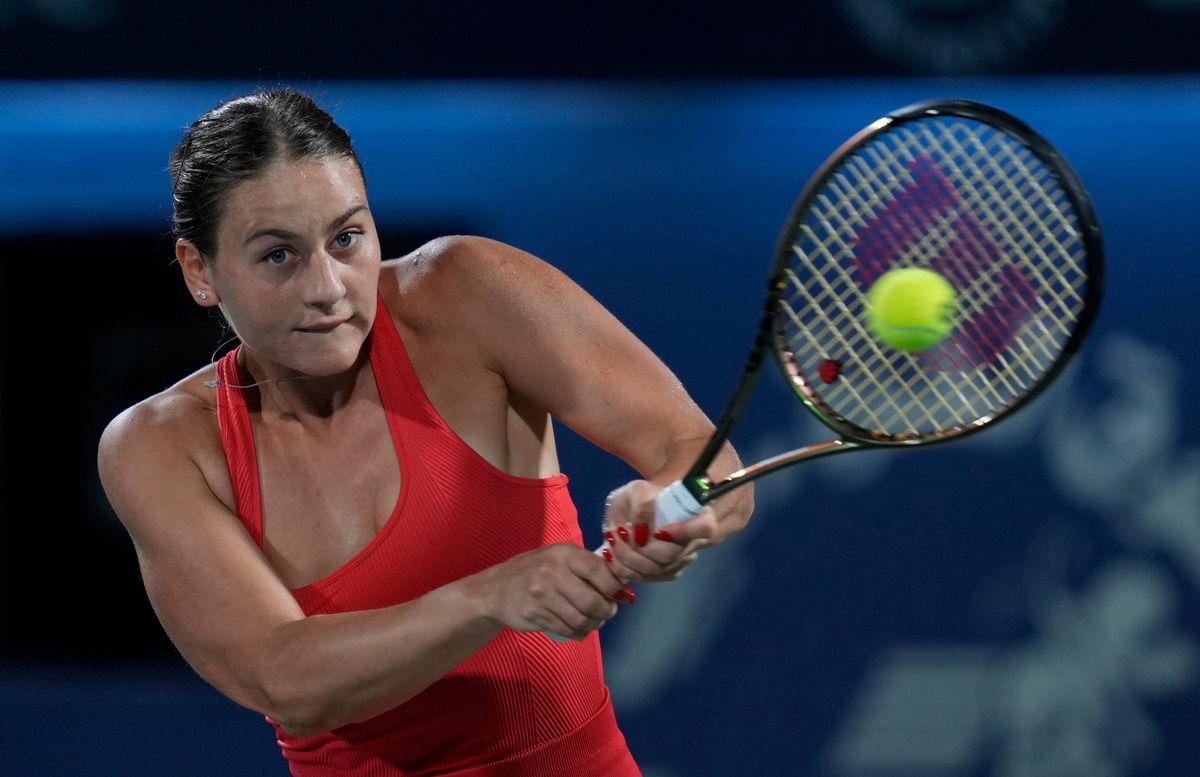 Ukraine’s Marta Kostyuk is taking a stand.