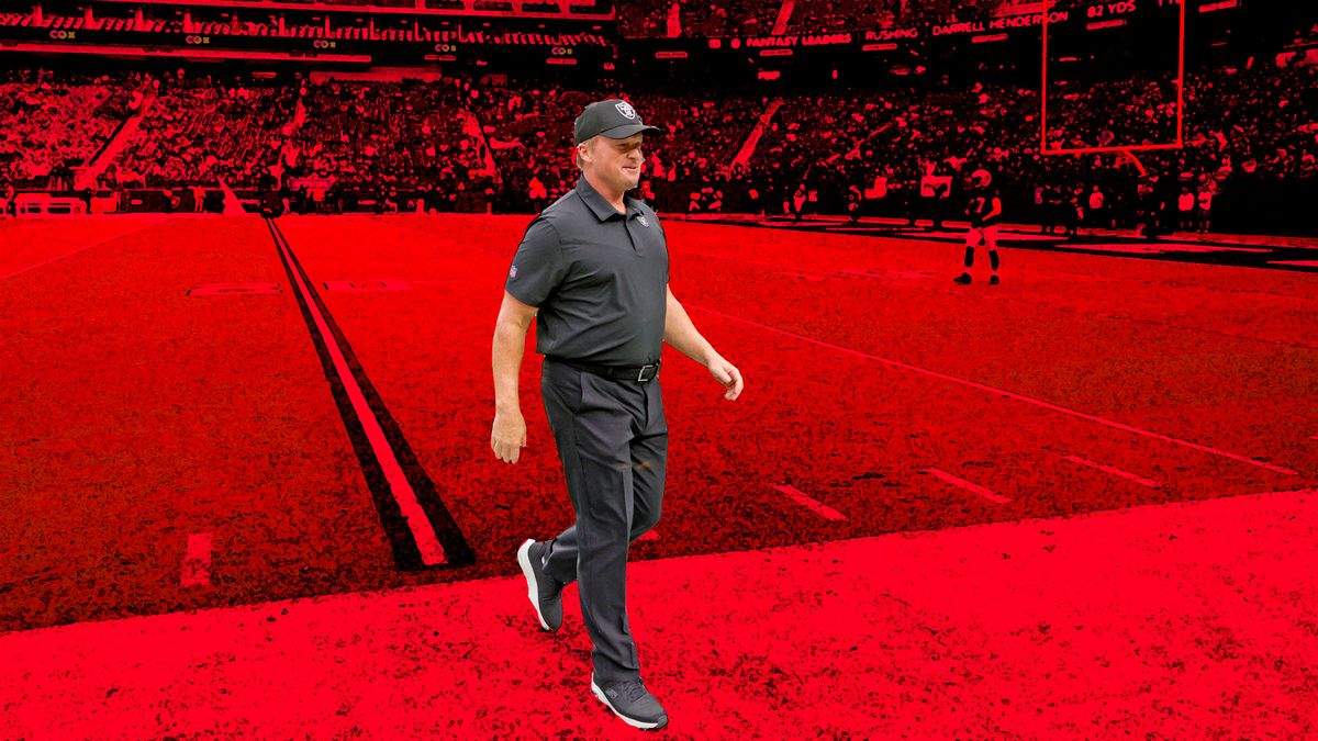 Jon Gruden conned the world into thinking he was a football genius.