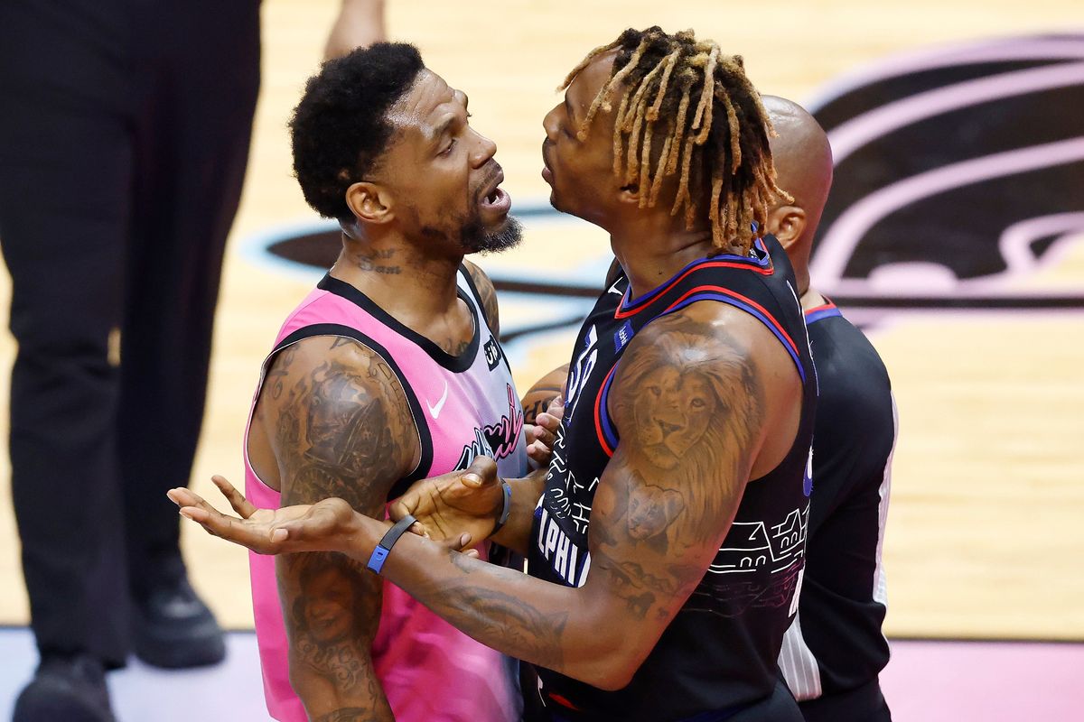 “He was giving him the business.”
