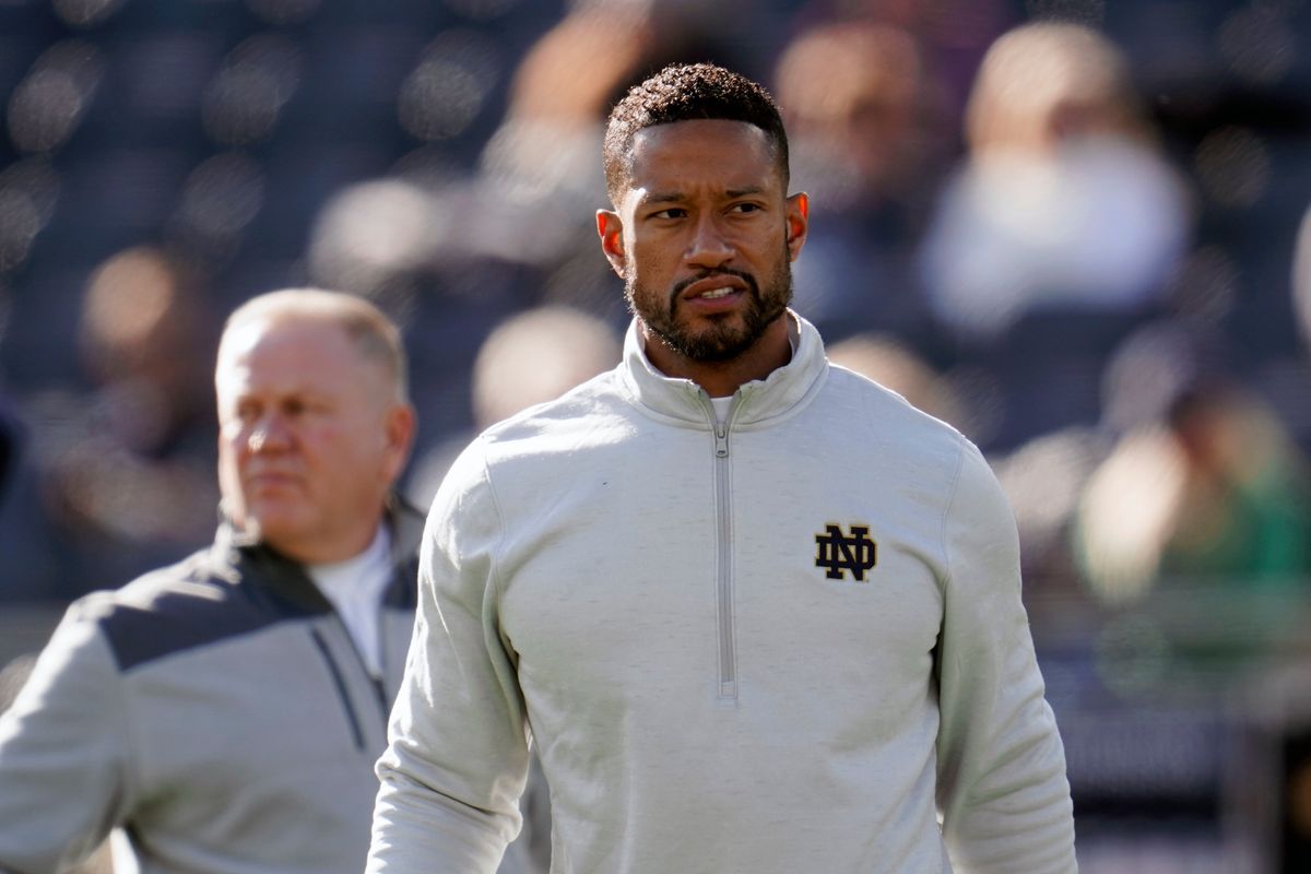 It didn’t take Notre Dame long to name Marcus Freeman the next head coach.