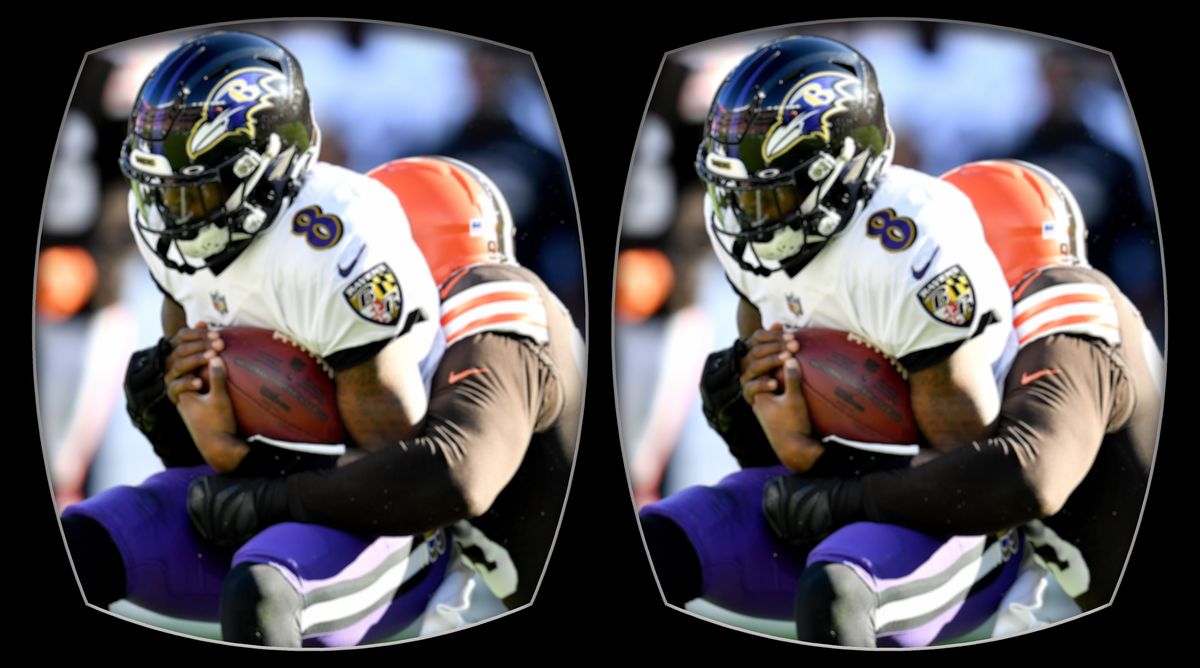 Lamar Jackson in your face.