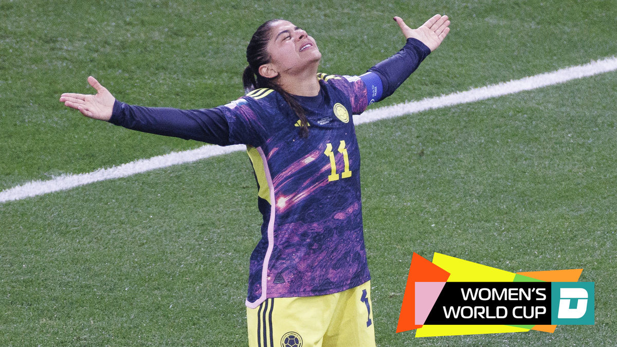 Catalina Usme of Colombia, the tournament’s last  underdog squad left .