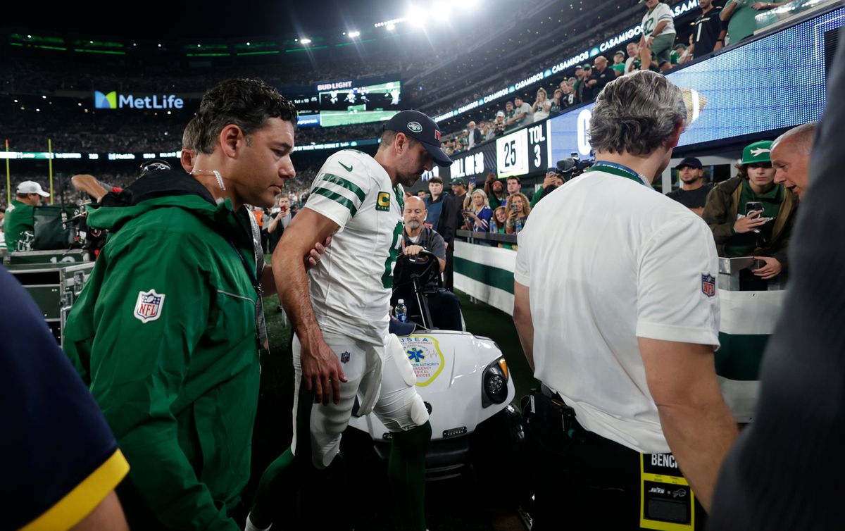 Aaron Rodgers is done for the year
