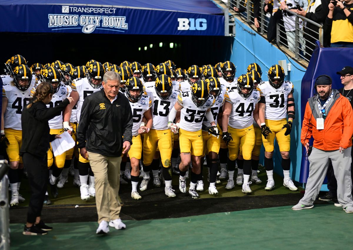 Members of Iowa’s football program are a mong the 111 — ONE HUNDRED AND ELEVEN — individuals the school has “received information about.”