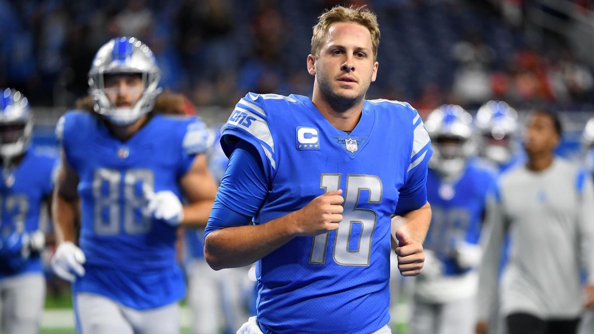Jared Goff, former Rams Super Bowl QB.